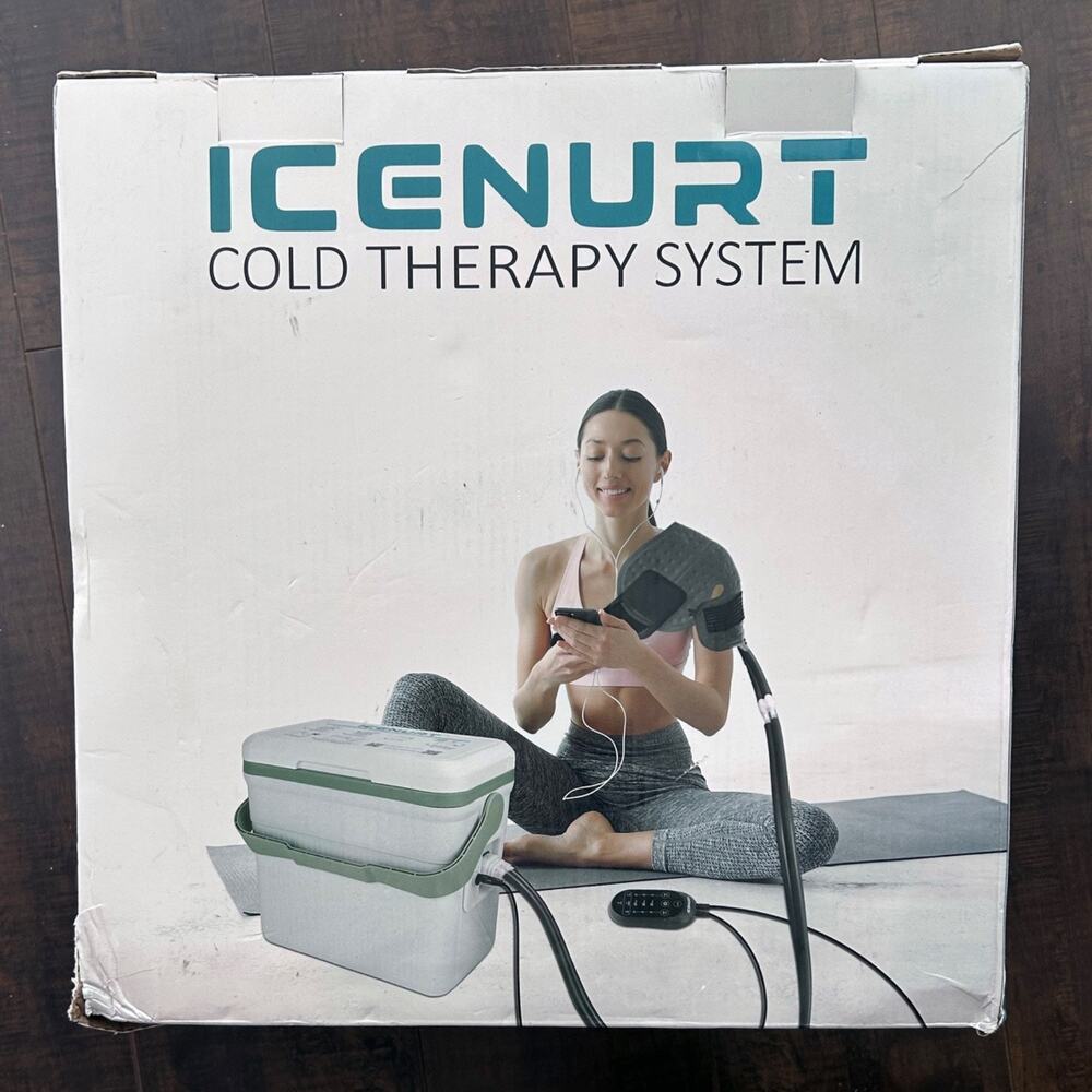 NIB! Programmable Timer Cold Therapy Machine for Shoulder Recovery w/Quiet Pump